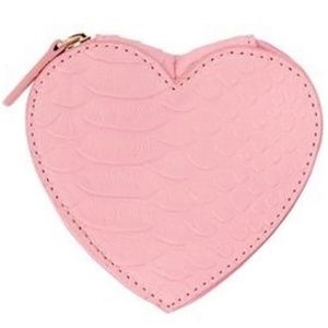 Jules Kae Coin Pink Heart Purse- BRAND NEW